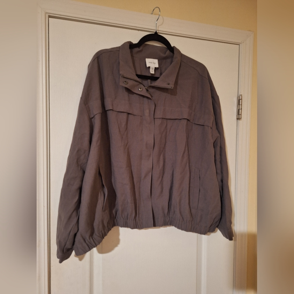 Women's Gray Jacket‎ by Nine West 2X